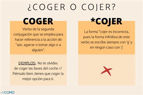 cogi o coji|Conjugación de coger